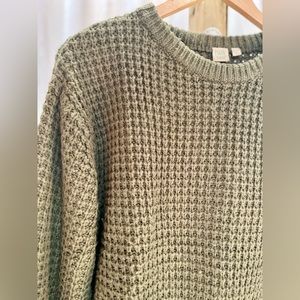 TWIK from Simons, green sweater small